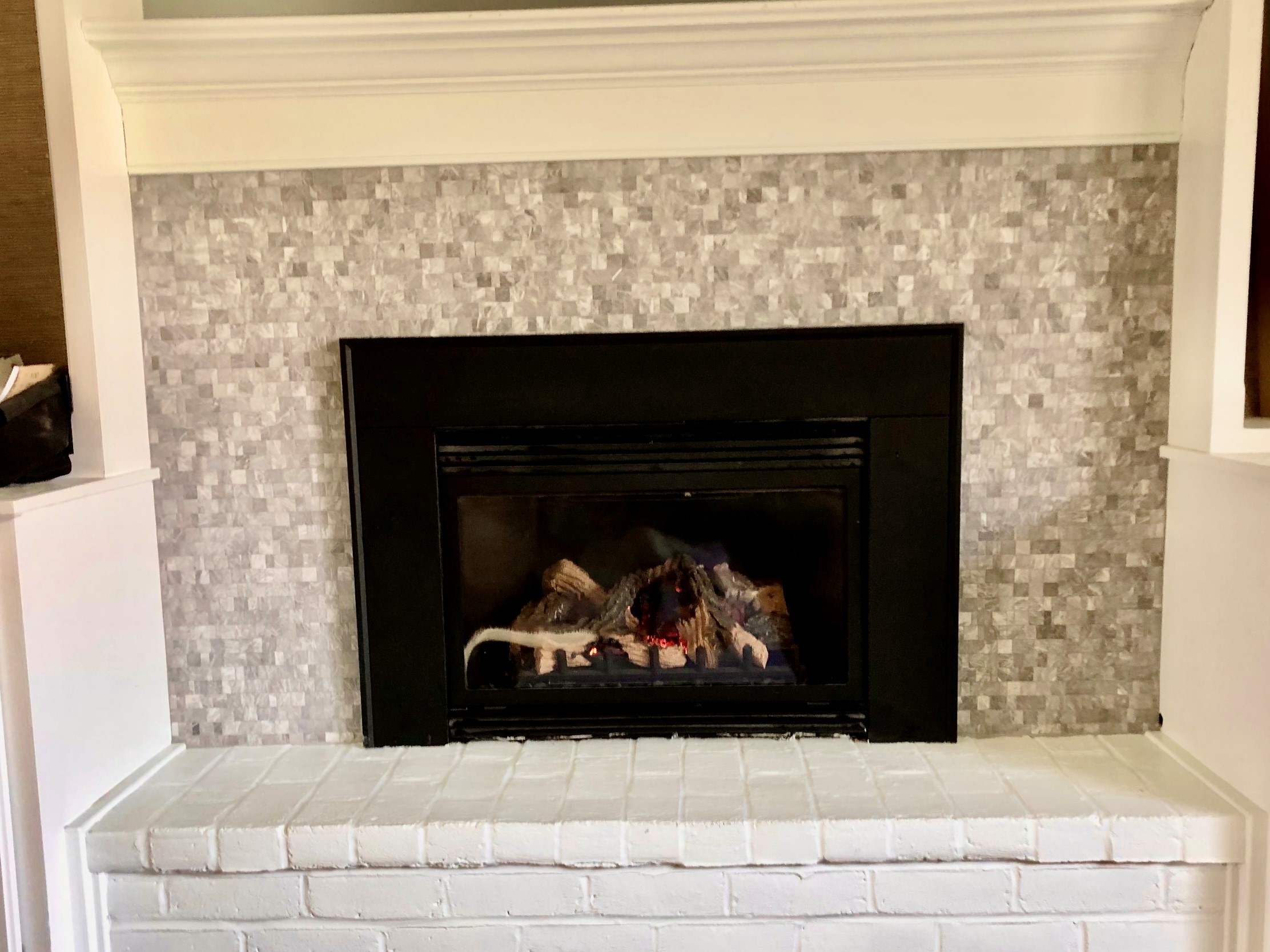 fireplace tile ideas