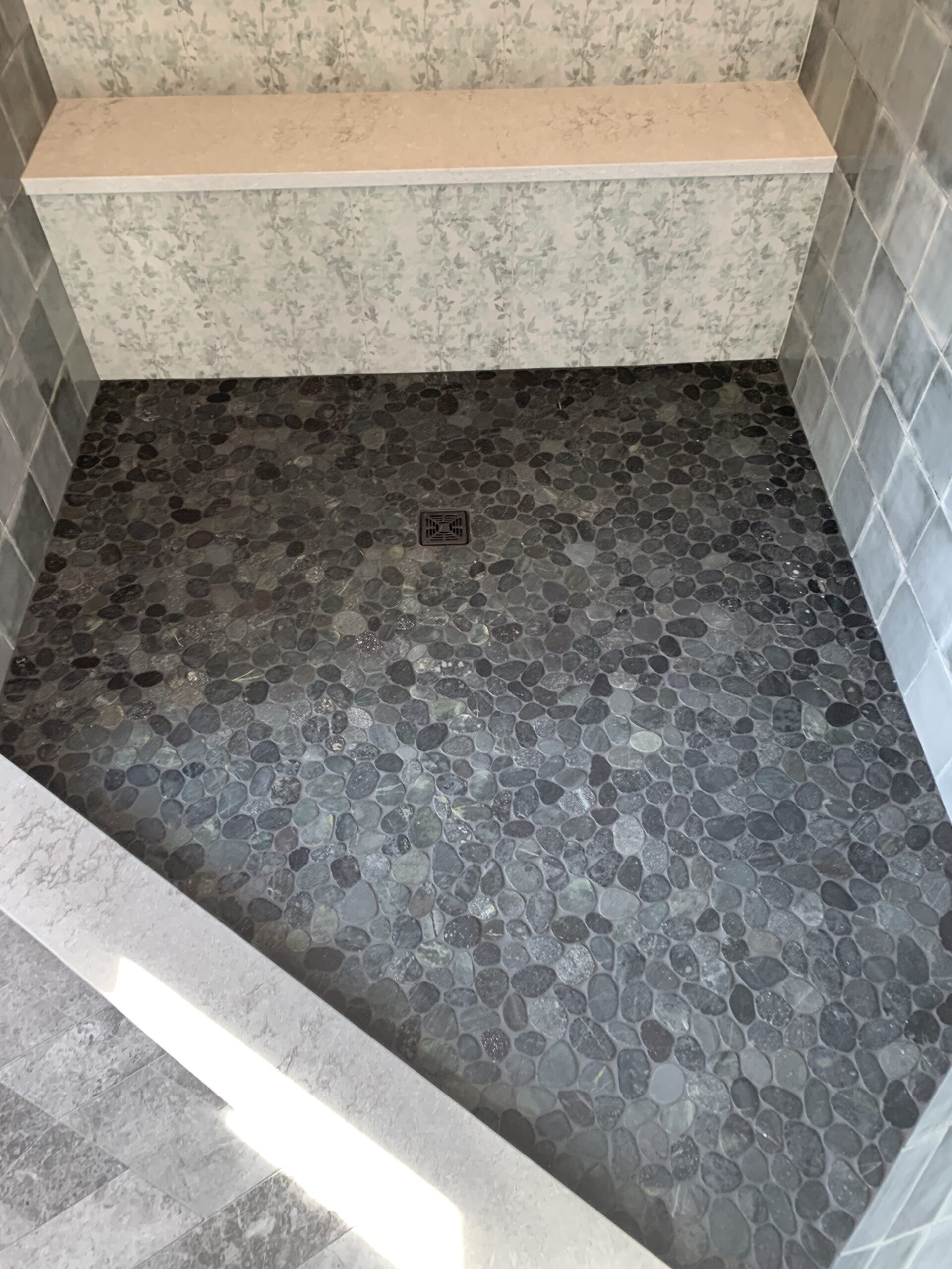tile shower floor ideas