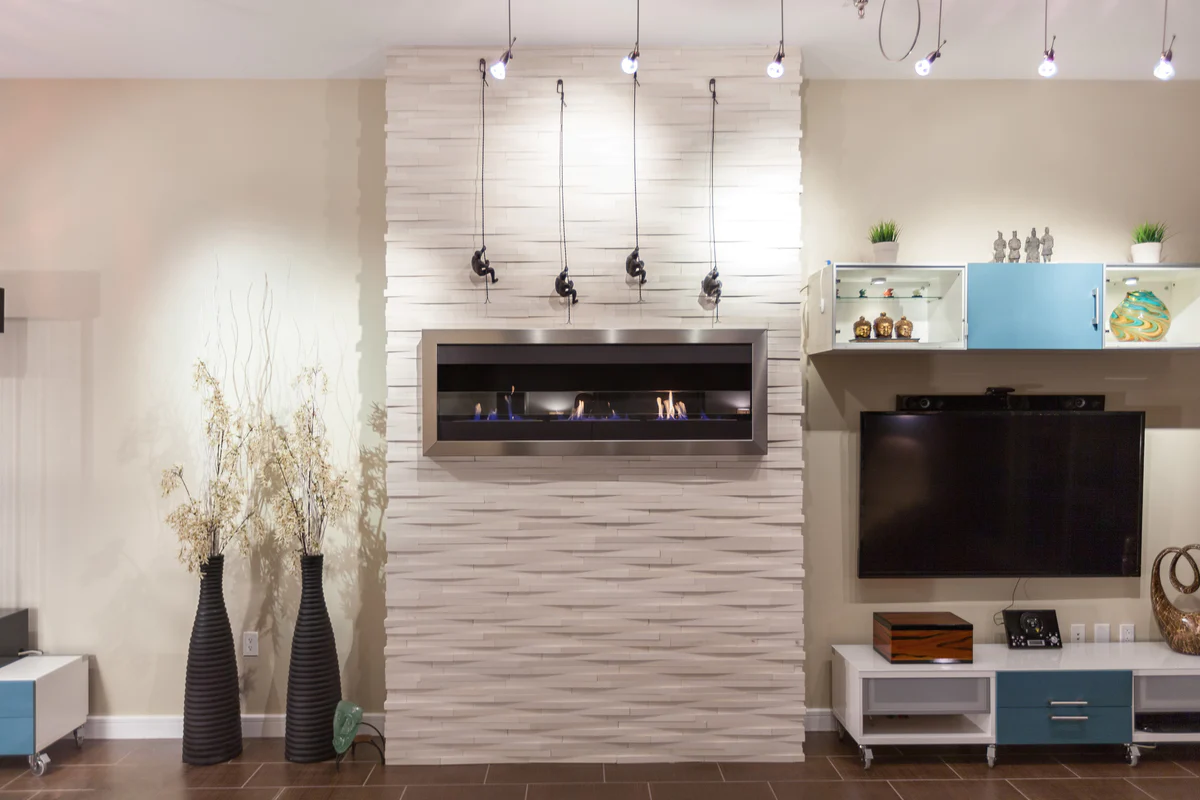 fireplace tile ideas